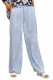 Pantaloni dama de vara largi 1929 Bleu