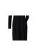Rochie din tricot vascoza cu buzunare neagra